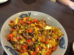 酸辣鸡胗-潇湘阁(望京SOHO店)