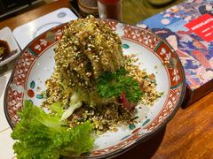 鱼松土豆沙拉-肉魁屋·烧肉·烧鸟·酒场(高新店)