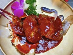 -明洞阿姨·韩式酱蟹烤肉·创意料理(三元桥店)