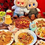 汕头好起来了，也🈶labubu主题餐厅🍴