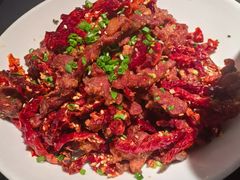香酥皱皮椒炒牛肉-锦荟JINHUI·浙江小馆(上海荟聚店)