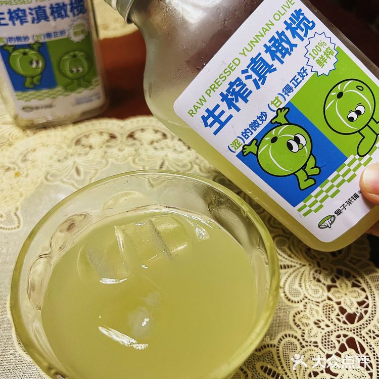 昆明｜生榨的滇橄榄汁 怪好喝的都喝空好几瓶了