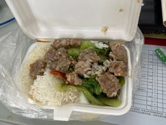 蒜香排骨饭-祥胜美食