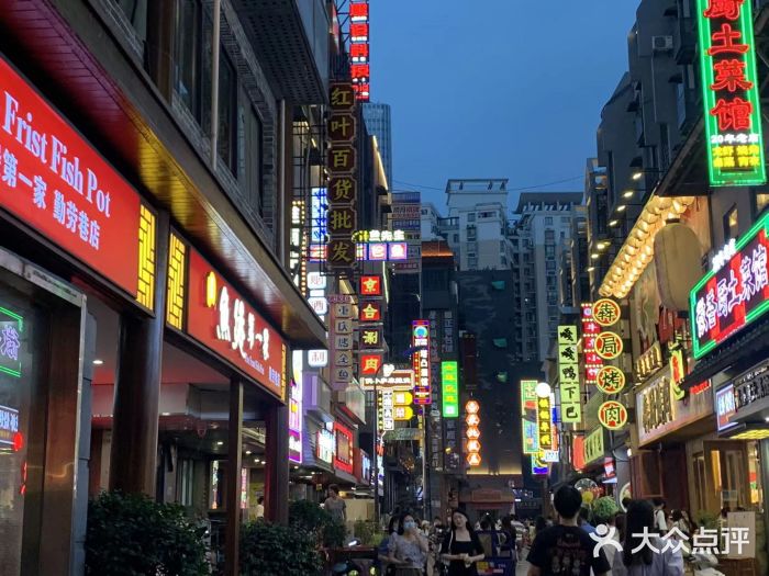 淮河路步行街图片