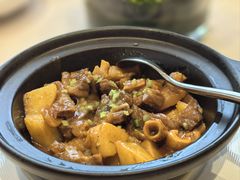 黑椒豆薯焖牛筋腩-恒悦轩·粤菜(上海展览中心店)