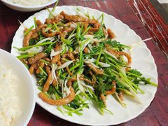 芫爆肉丝-新月斋(豆瓣胡同店)