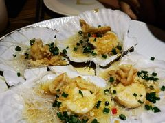 金蒜粉丝蒸元贝-广东道至正餐厅(区庄店)