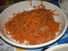 炒胡萝卜丝-北大学一食堂