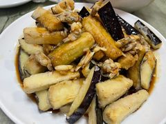 蛤蜊肉拌茄子-华春餐馆(鱼山路店)