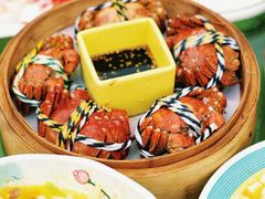 -七的湖·晚芳亭·阳澄湖农家菜·大闸蟹(莲花岛店)
