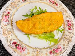 干煎苔条银鳕鱼-马勒别墅·中餐厅