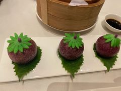 流心奶黄紫薯包-香乐园·淮扬菜中餐厅·Shang Garden(福田香格里拉店)