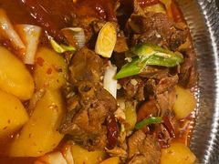 大盘鸡拌面-丝路金桃·新疆菜(徐汇店)