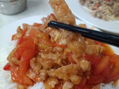 番茄猪扒饭-好好滋味茶餐厅