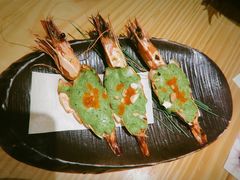 青酱大虾-花潮料理艺食馆(世欧广场店)