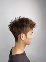 -一家只做男发烫染的店