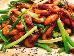 葱爆河虾-75幢私房菜馆