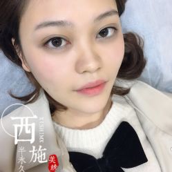-西施无菌半永久纹绣眉眼影唇轻增发纹发际线
