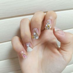 -手牵手美甲
