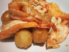 梨球酥虾-小吊梨汤·北京菜·烤鸭(鸟巢店)