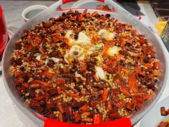 吃水煮鱼送油和油辣子-龙人居·水煮鱼(五道口店)