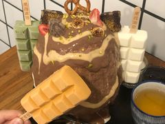 布朗尼限定生乳冰-WONDER ICE 萬得冰田(建設路总店)