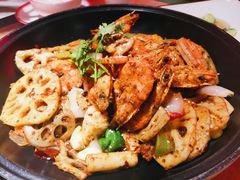 干锅香辣虾-渝蛙馆(九霄梦天地店)