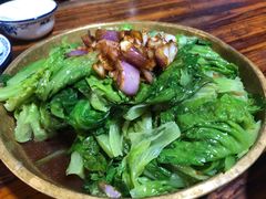 红葱头淋生菜-桃姐农庄老字号(从化温泉店)