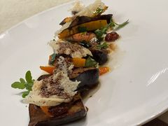 炭烤牛肝菌与蔬菜柠檬橄榄油黑醋-BONAZZA 意大利餐厅