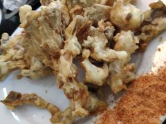 炸蘑菇-凤凰岭蒙古包风味餐厅