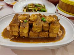 黑椒虾仁豆腐-大鸭梨烤鸭(甘家口店)