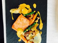 三文鱼-上海和平饭店-华懋阁 The Cathay Room