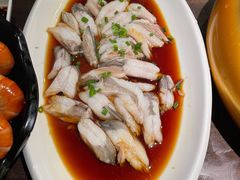 豆腐鱼葱油蒸-乔街深夜食堂·台州菜·高压锅生蚝(杭州总店)