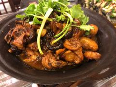 花菇土鸡干锅-自游人·美食一楼·地道徽菜(三十年名店)