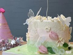 -芒果与甜纯动物奶油蛋糕&甜品台定制