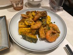 咸蛋黄南瓜甜玉米焗虾-港丽餐厅(高德置地店)