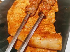 椒盐烤馕-谷丽羊肉串·新疆鲜货烧烤馆·清真·夜宵(长沙首店)