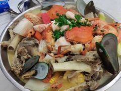 海鲜猪骨煲-凤城康记饭店