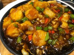 铁板日本豆腐-小俩口烧烤东北菜(双井店)