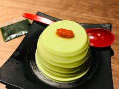 绿茶杏仁豆腐-一兰拉面(新宿中央东口店)