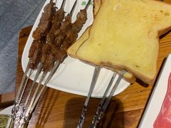 羊肉串-義聚德·清真铜锅涮羊肉·烧烤(河东店)