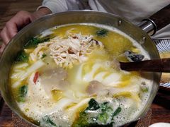 枸杞菌子土鸡汤手工粉-小满手工粉(上海品尊国际店)