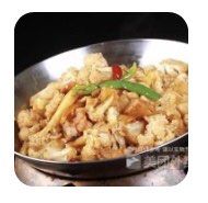 干锅花菜-浔味·山屿湖·正宗淳牌全鱼宴老字号