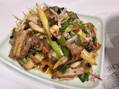 青蒜回锅肉-良泉足疗
