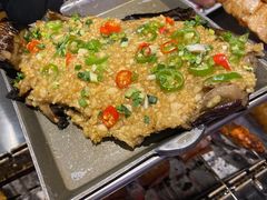 烤茄子-黑门烤肉