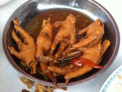 招牌红烧鸡爪-安仙拉面美食(横店镇店)
