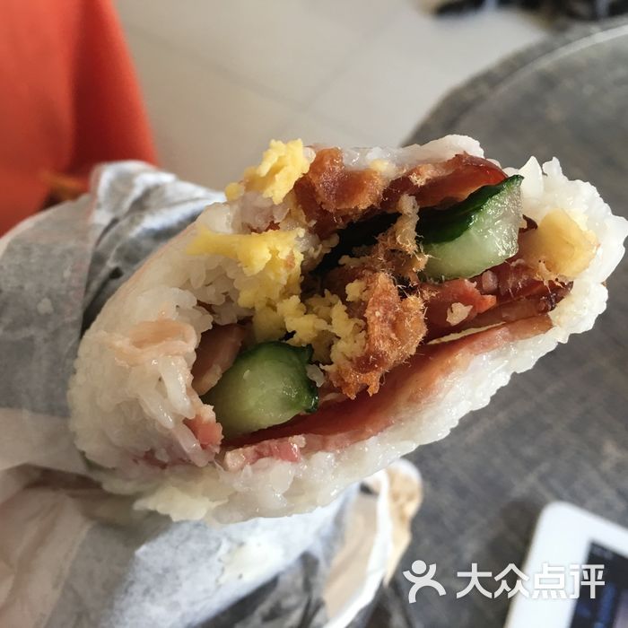 肯德基培根蛋肉酥饭团图片-北京快餐简餐-大众点评网