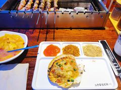烤扇贝-三个蒙古大叔羊肉串(大宁店)