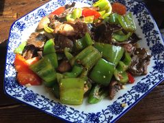 野山菇炒五花-卧龙堡客栈·中餐厅(古北水镇店)