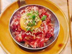 拌生牛肉-隐家本格烧肉